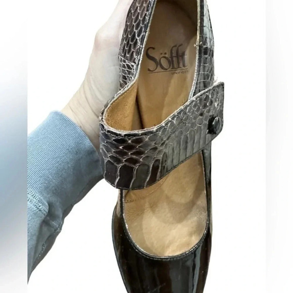 Sofft Galante‎ Chocolate Heels Size US 6.5 new - Picture 10 of 13